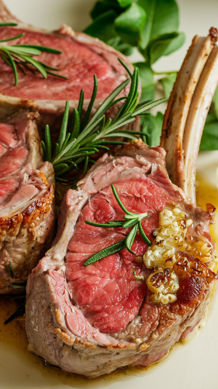 Rosemary Garlic Lamb Cutlets Recipe Juicy, Flavorful, and Perfect for Dinner