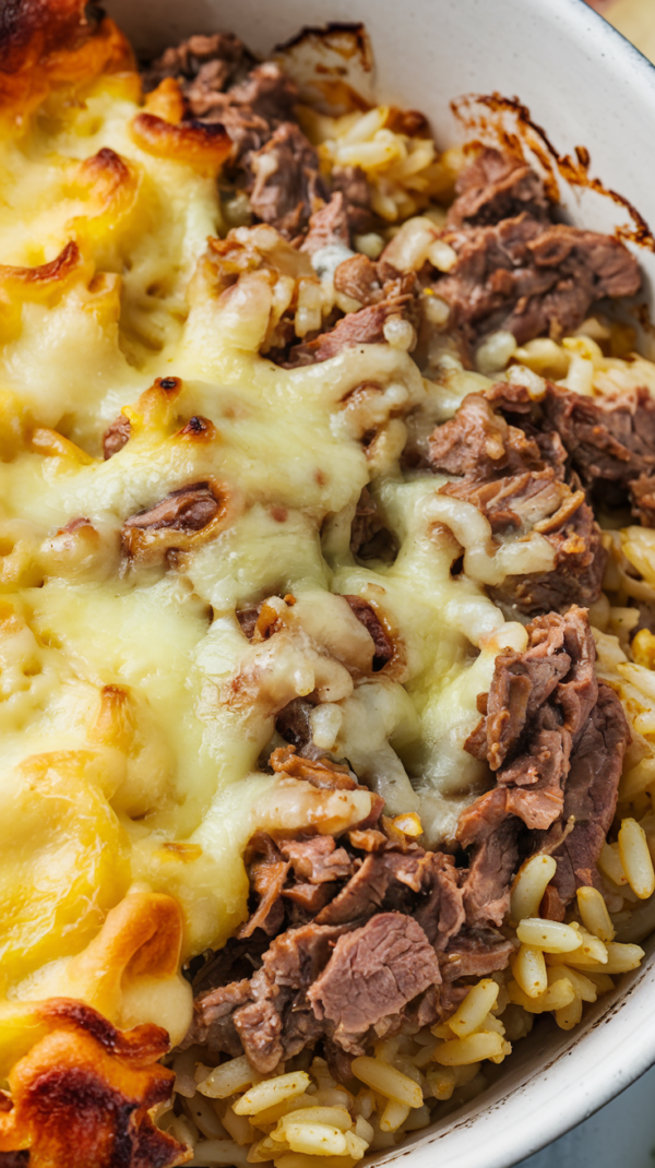 Easy Cheesy Beef and Rice Casserole Recipe: A Comfort Food