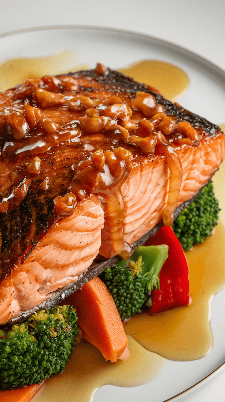Read more about the article Honey Garlic Salmon Recipe: A Mouthwatering Meal